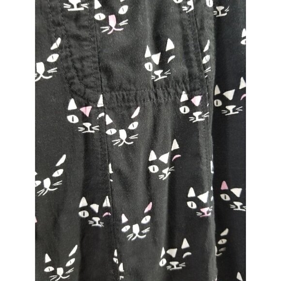 Maeve Cat Print Button Shirt Size 4 - Picture 5 of 7